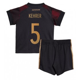 Baby Fußballbekleidung Deutschland Thilo Kehrer #5 Auswärtstrikot WM 2022 Kurzarm (+ kurze hosen)